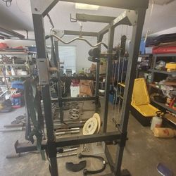 Smith Machine/weights/Accessories 