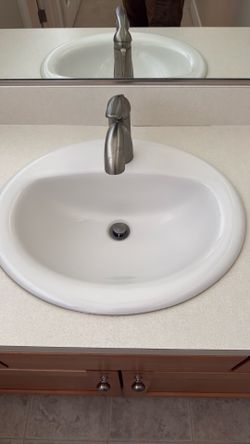 Sink and faucet