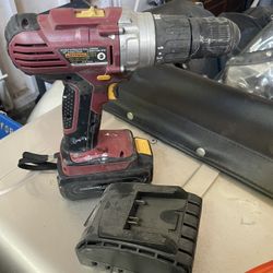 Chicago Electric Drill And Black And Decker Drill 