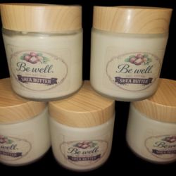 Be well Shea Butter  $ 6 and $12 