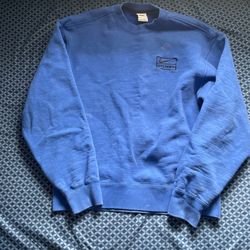 Nike X Stussy Acid Wash Mint Fleece Crew Neck