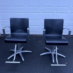Salon Chairs And Mirrors