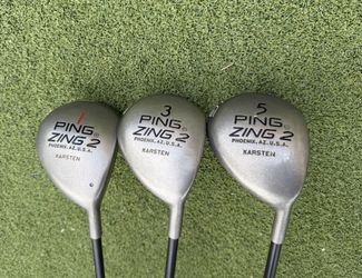 PING Zing 2 Karsten Metal 3 FAIRWAY WOOD Right Hand W54 Shaft USA