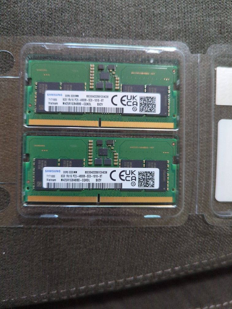 Samsung DDR5 RAM Memory 2 x 8GB 