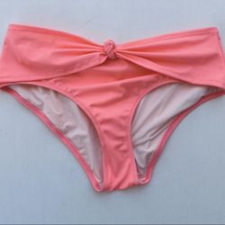 Women Solid & Striped Bikini Size L
