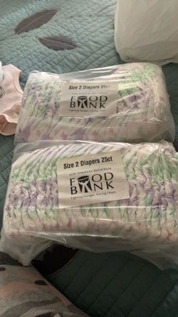 Size 2 Baby Diapers 25ct x2 Packs