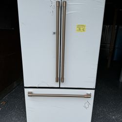 Cafe Refrigerator Counter Depth White Matte 36 Inch