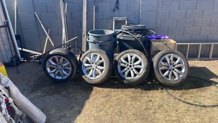 Chevy Impala rims wheels tires set
