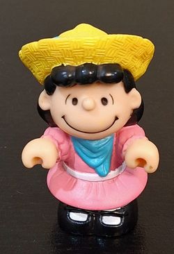 VINTAGE 1989 MCDONALD’S HAPPY MEAL PEANUTS LUCY VAN PELT FIGURE