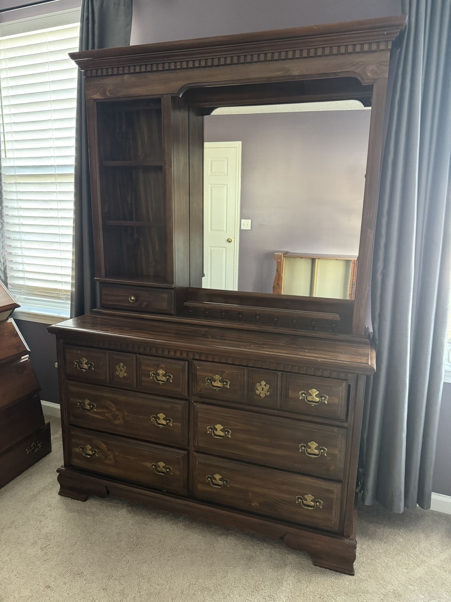 Wood Bedroom Set- Queen