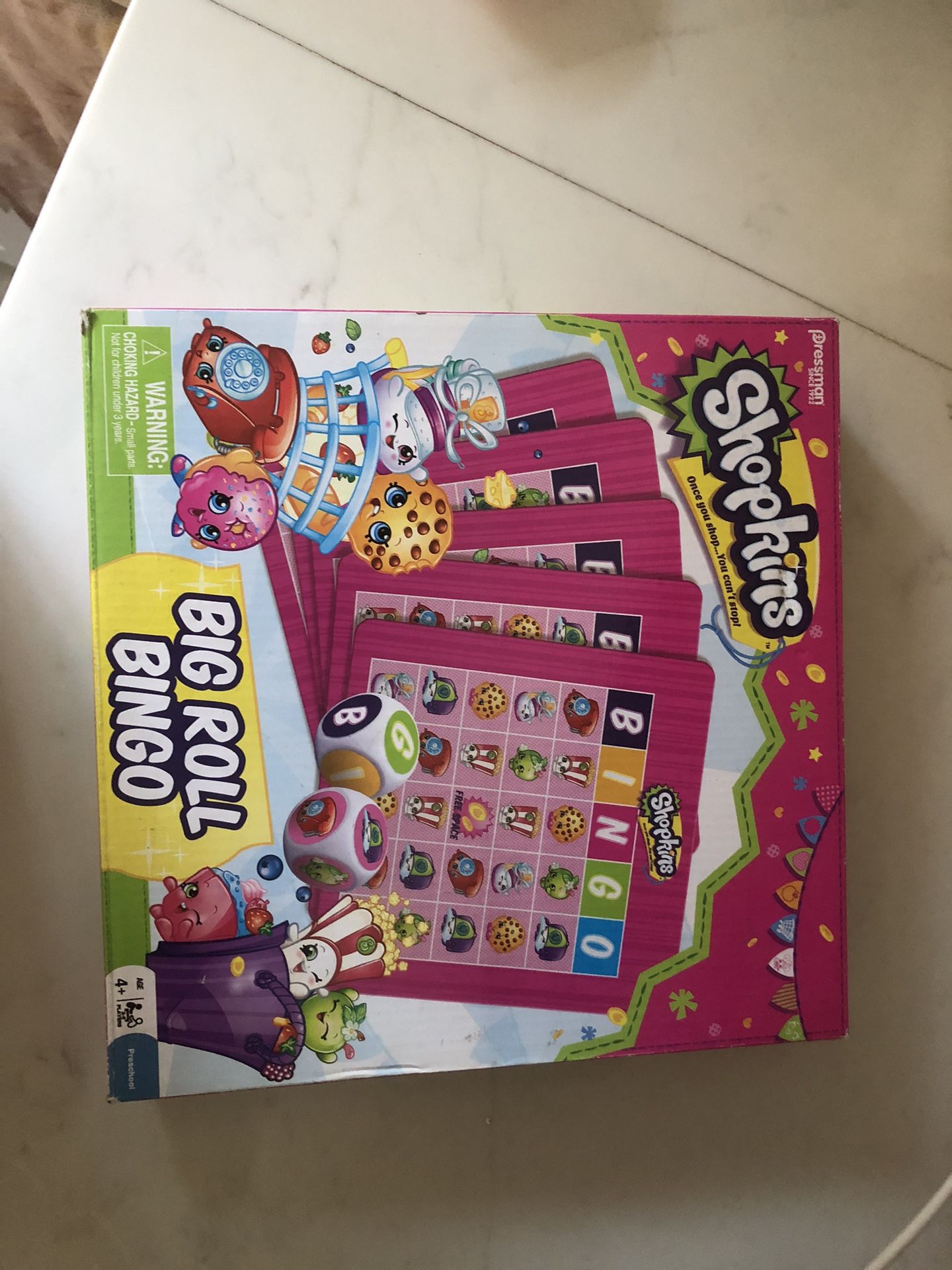  Shopkins Bingo Game