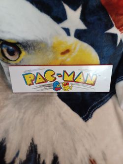 Pac-Man Arcade Marquee Sign