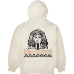 Supreme Pharaoh Studded Hoodie - Natural Color - New No Tags - Size L