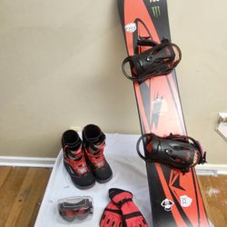 Snowboard And Gear