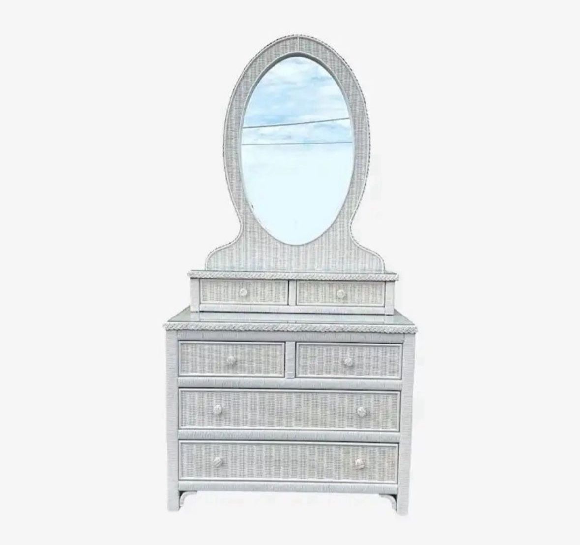 Henry Link Wicker Dresser