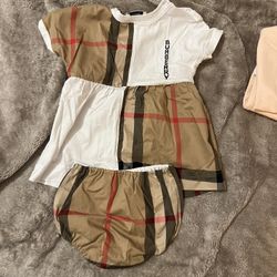 Burberry Dress For 6m Baby 