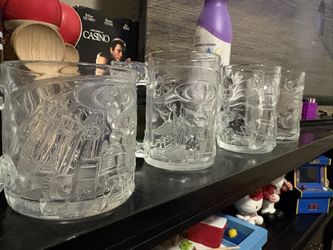 Vintage Batman And Robin Collectible Cups From McDonald’s 