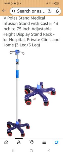 Heavy Duty IV Pole