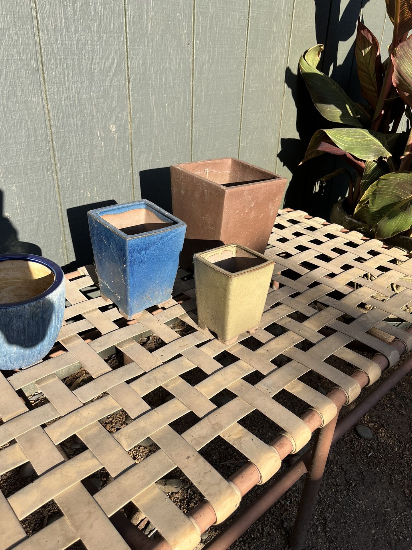 Plant Pots-set Of 3
