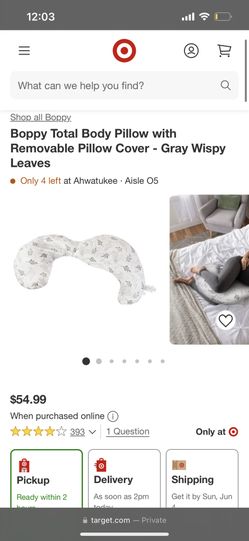 boppy body pillow