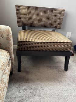 Mid-Century Slipper Accent Chair