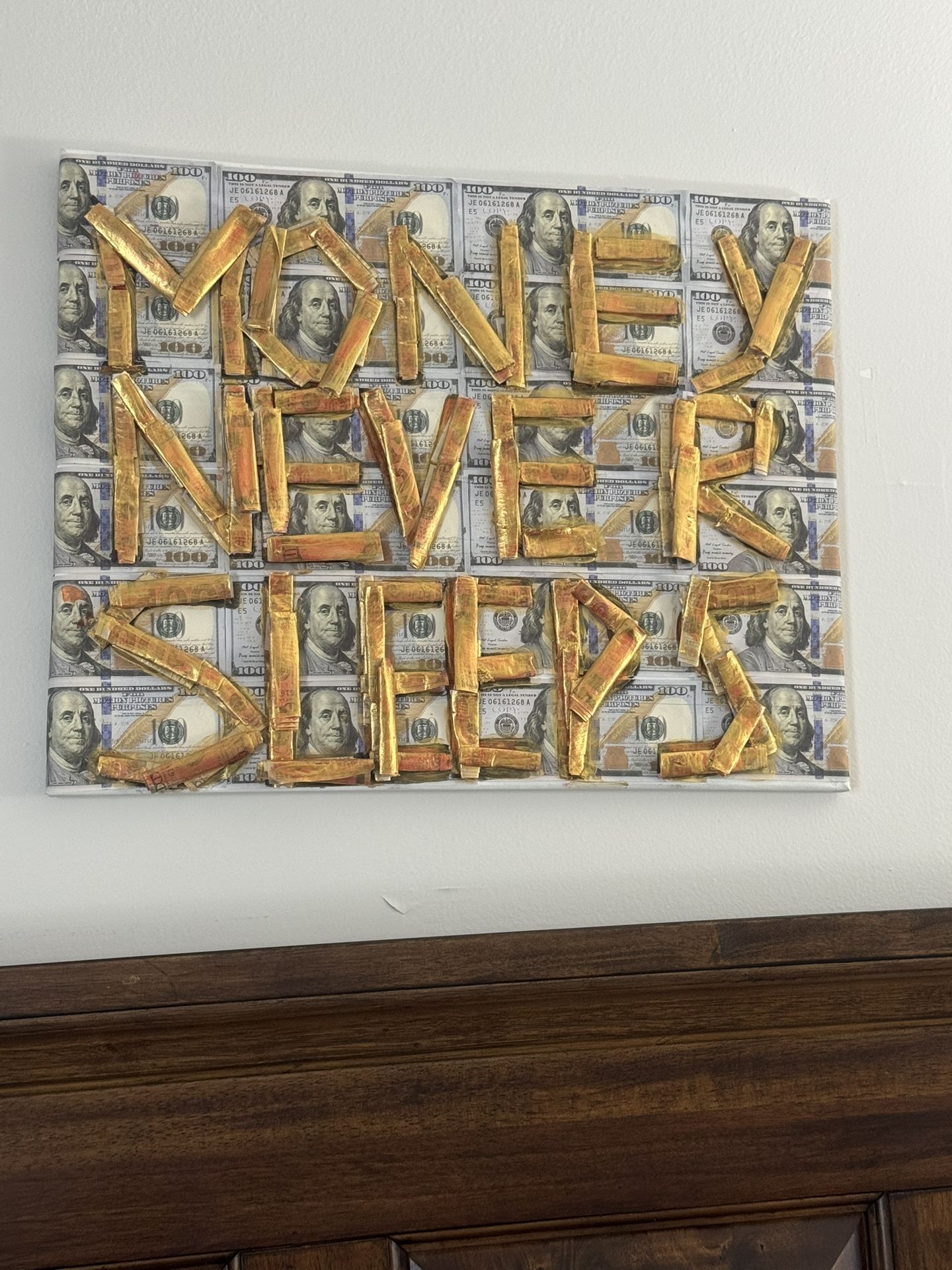 π¨πΈ βMoney Never Sleepsβ β Original Artwork for True Leaders πΈπ¨