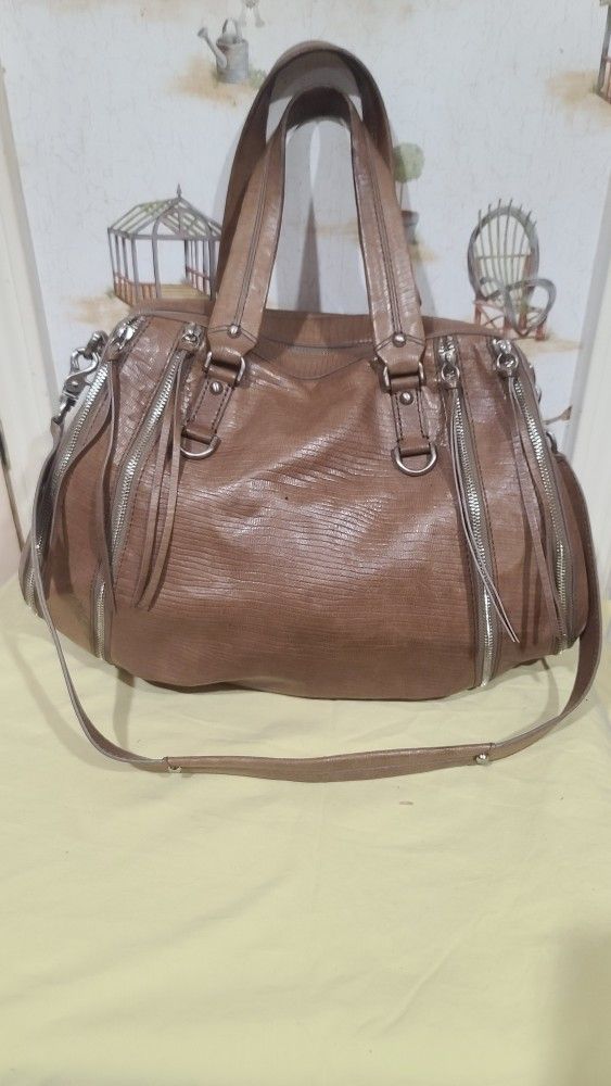 BOTKIER WOMEN'S BROWN LEATHER HANDBAG