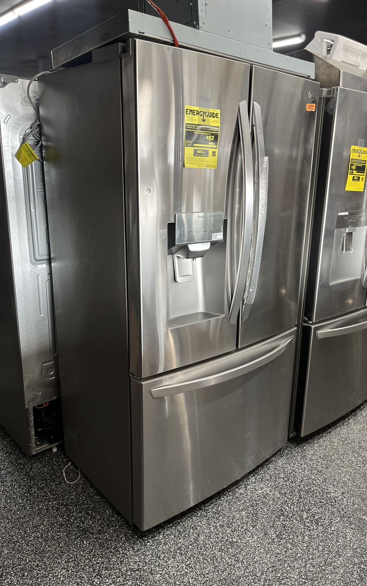 Lg CounterDepth French Door Refrigerator -Stainless Steel