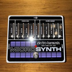 Electro Harmonix Micro Synth guitar pedal