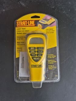 Laser tape measure