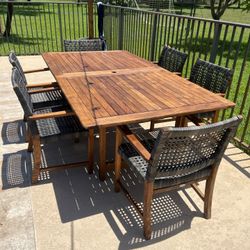Teak Outdoor Patio Furniture Set