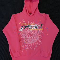 Pink Sp5der Hoodie