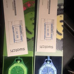 Audemars Piguet X Swatch Royal Pop Green Eight