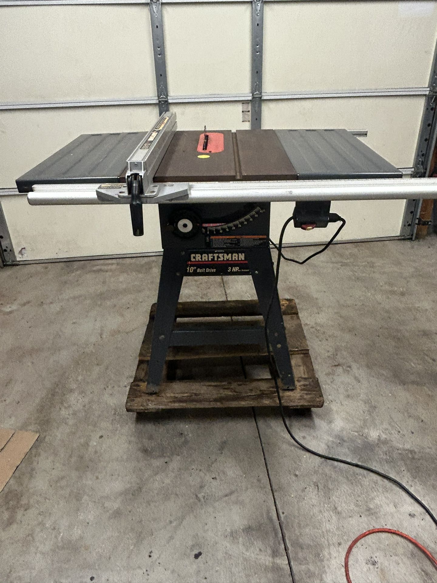 Craftsman 10 Inch Table Saw