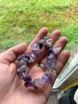 Amethyst bracelet