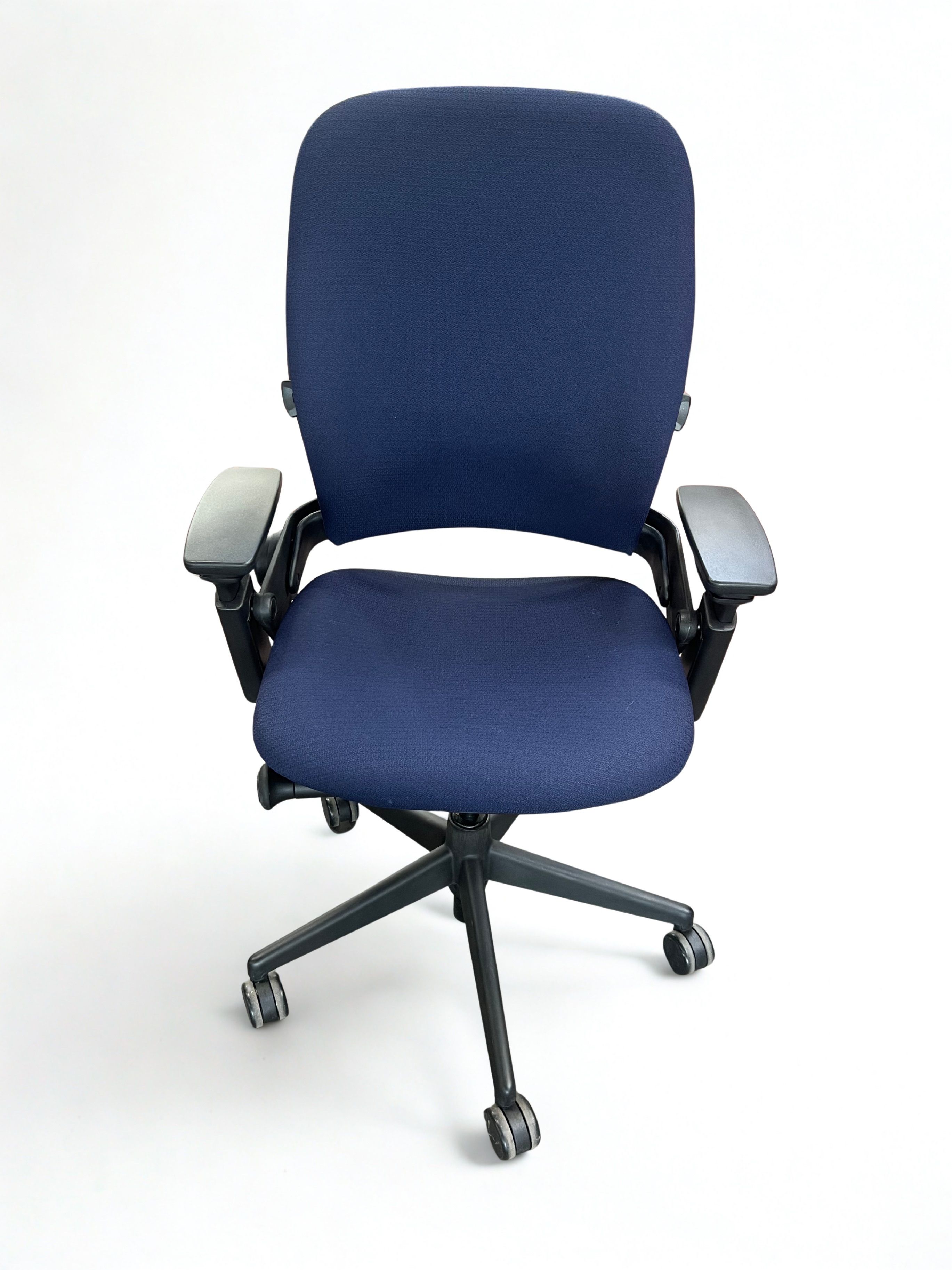 Navy Blue Steelcase Leap V2 Office Chairs