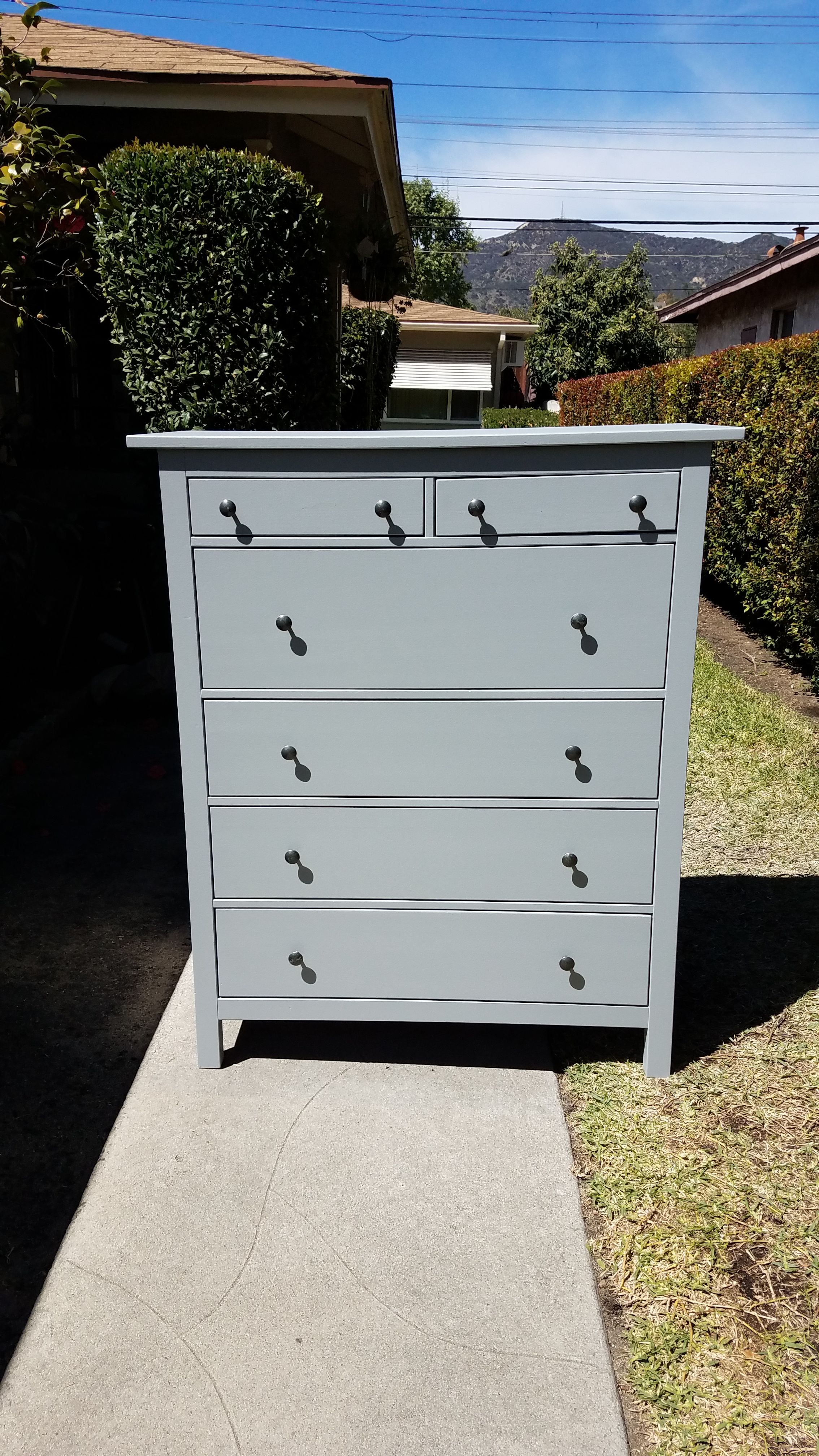 IKEA HEMNES DRESSER DRAWERS GRAY COLOR / CAJONES GABETERA GRIS