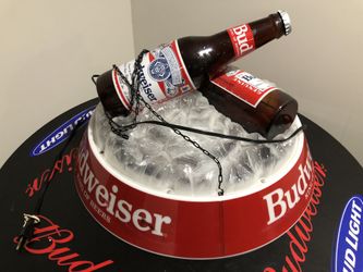 Vintage Budweiser poker / pool table light