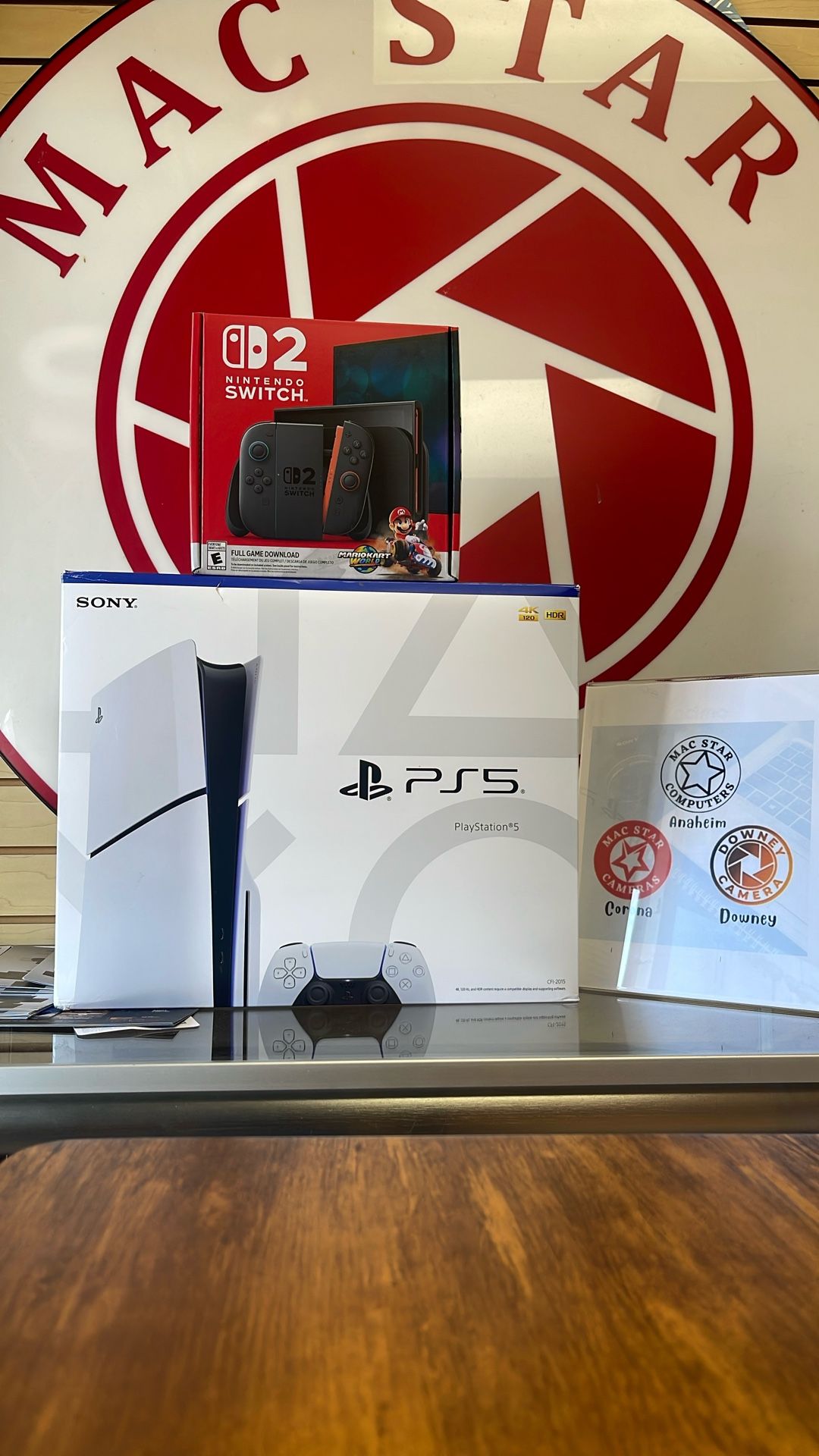 Sony PS5 With Nintendo Switch 2 Mario Kart