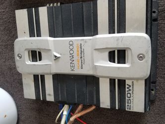 Kenwood amplifier. 250 watts. $65