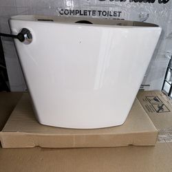 American Standard Cadet Toilet Tank and Lid1.28 GPF Single Flush in White