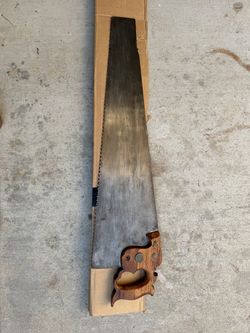 Rare crosscut saw 1800’s Disston made