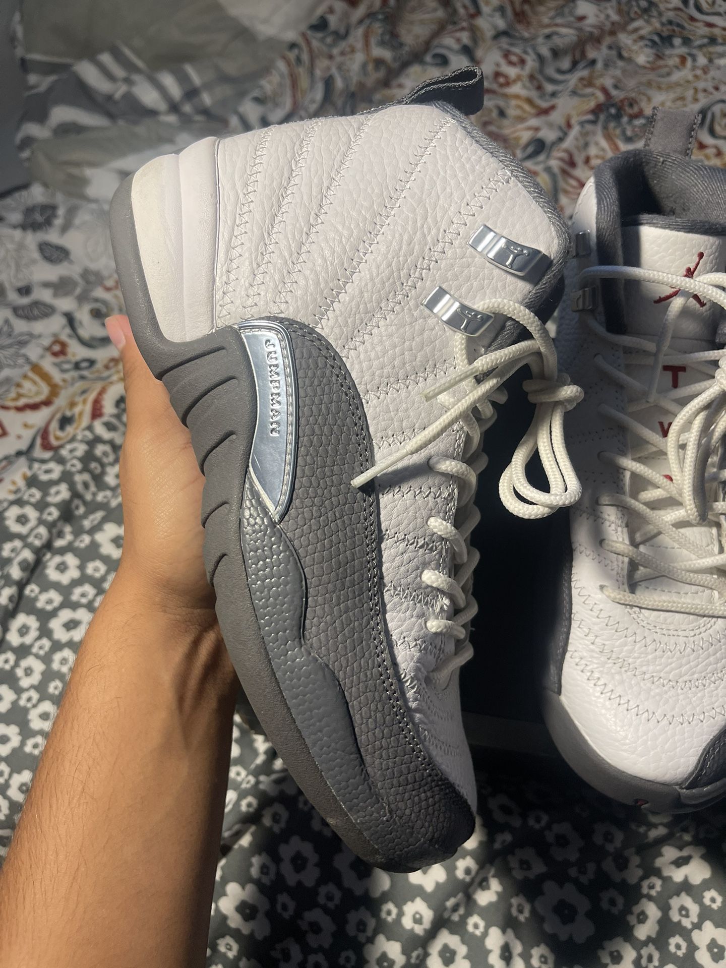 Retro 12 “White Dark Grey”