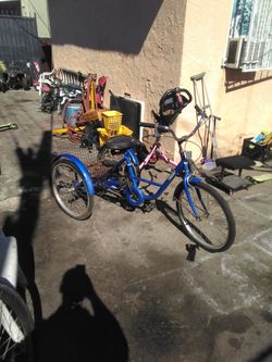 Velor Three Wheeler Bike