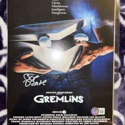 Gremlin’s Movie Director Autograph Authentication