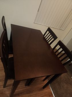 Table 4 Chairs