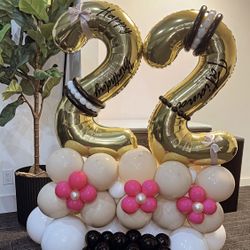 🎈 22 Birthday Balloon Arrangement – Perfect for Celebrations! 🎉