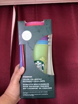 Reusable Color Changing Starbucks Cups