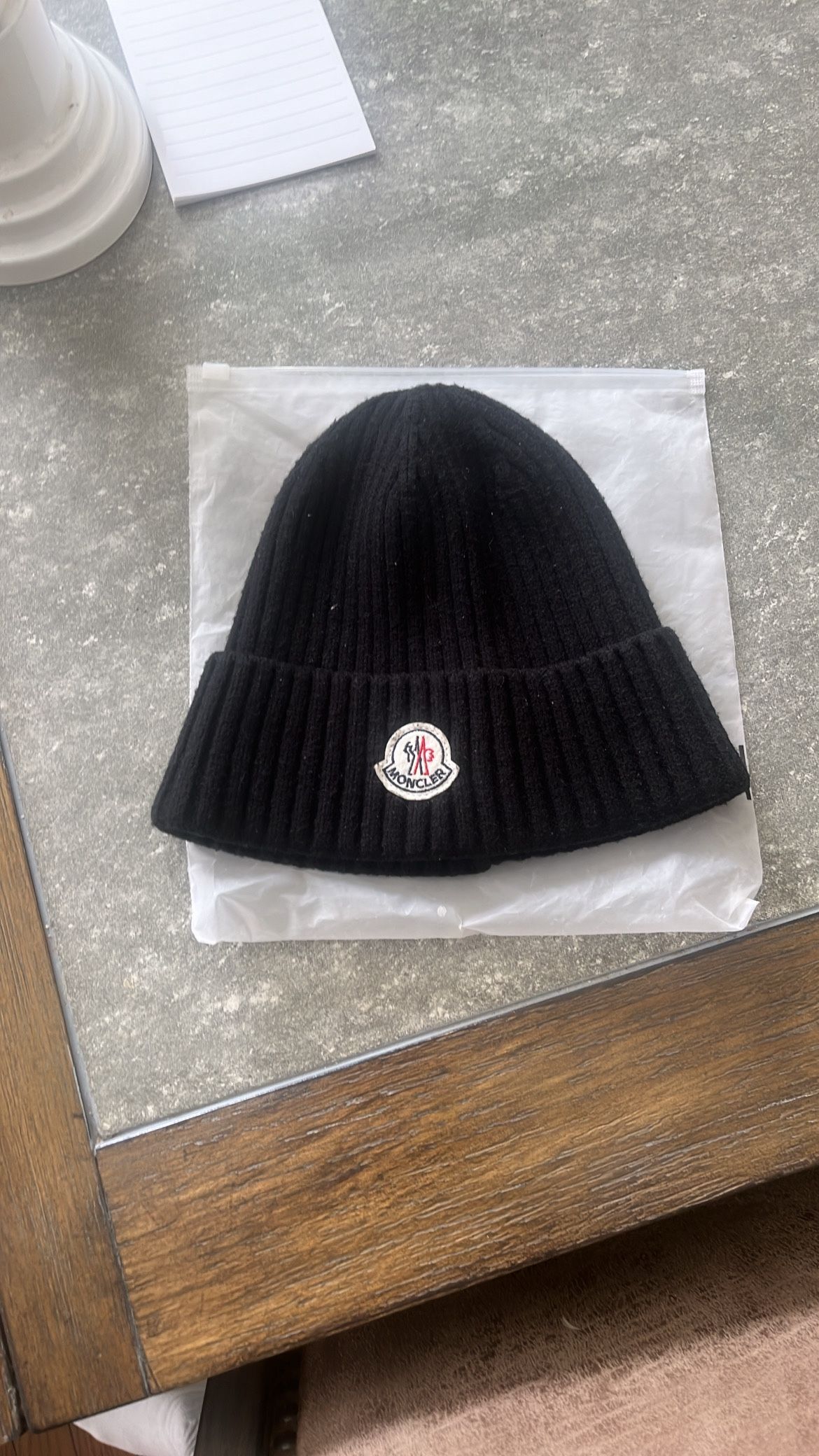 Moncler Men’s Beanie Black