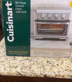 New Cuisinart air fryer toaster oven with grill